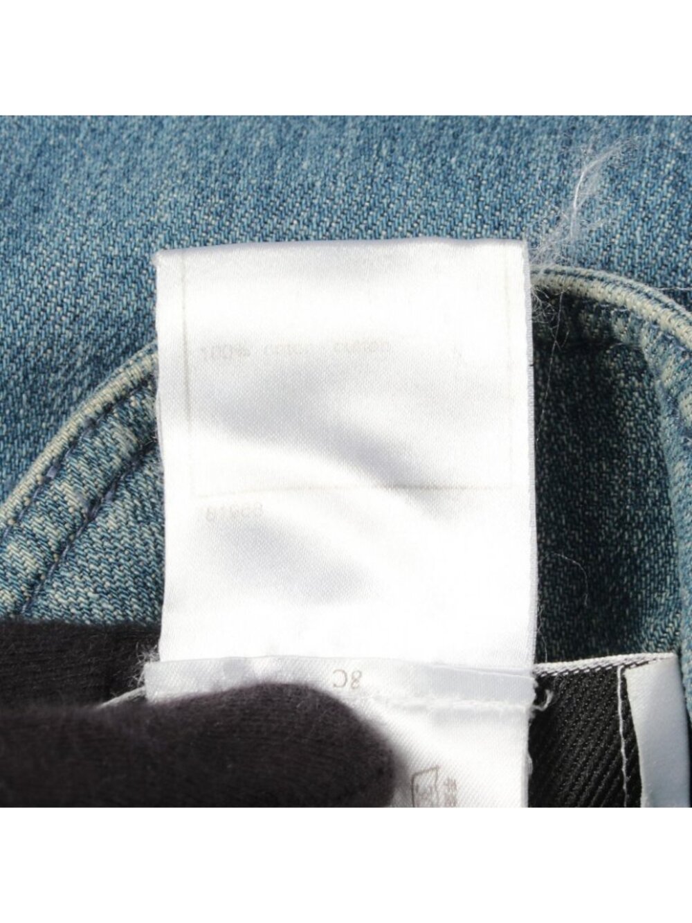 Chanel Denim Coat CC Logo Button - Picture 5 of 14